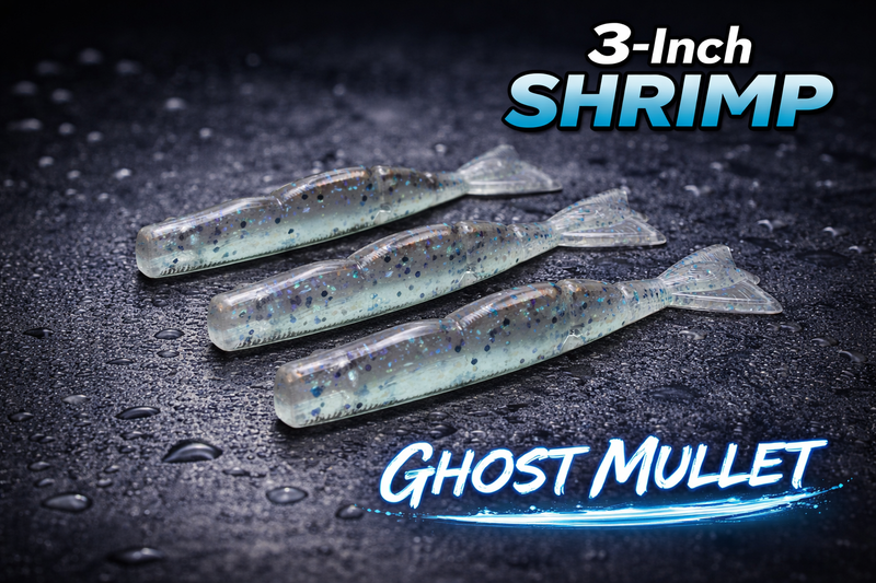 GHOST MULLET – 3” SHRIMP