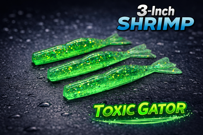 TOXIC GATOR – 3” SHRIMP