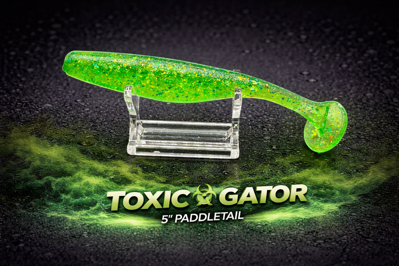 TOXIC GATOR – 5” PADDLETAIL