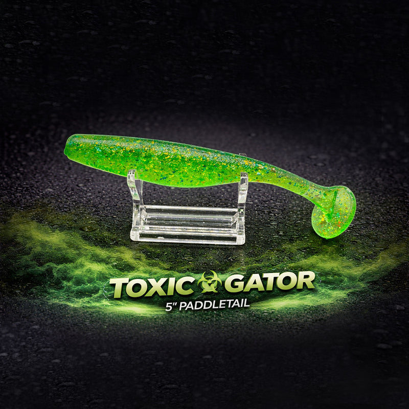 TOXIC GATOR – 5” PADDLETAIL
