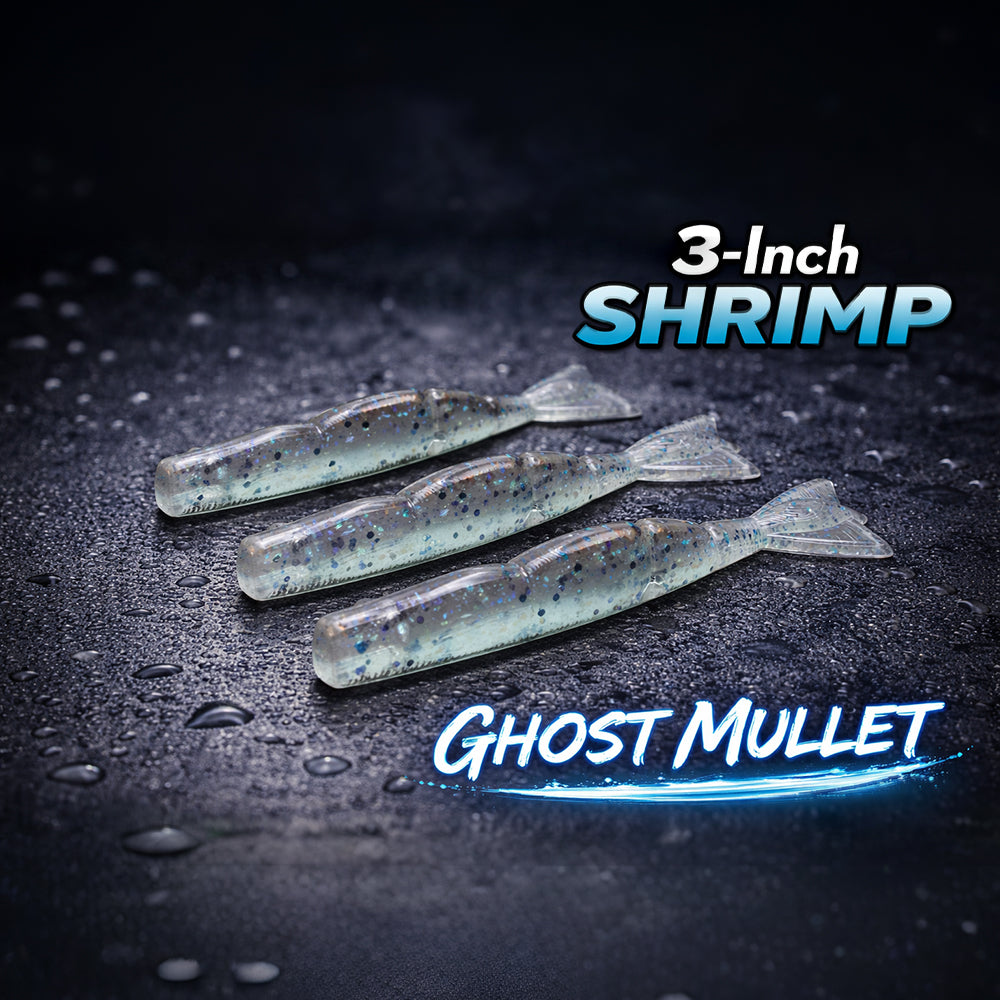 GHOST MULLET – 3” SHRIMP